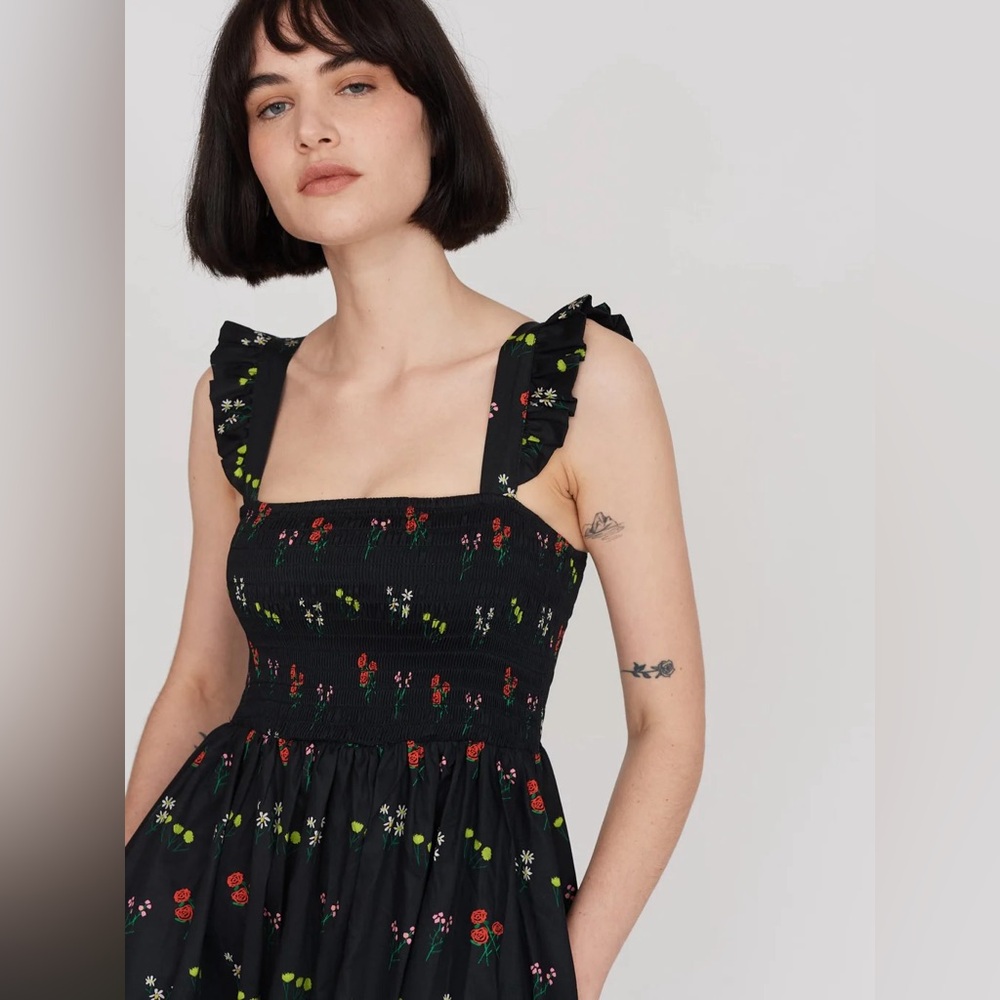 NWT Lazy Oaf Picking Flowers Dress - Picture 4 of 7